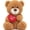 Dark Brown, variant on Tezituor 12'' Teddy Bear Stuffed Animal Stuffed Bear Plush with I Love You Heart Plush Toy