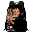 thumbnail image 2 of Mochilas para niños de Michael Jackson, regalo de cumpleaños para estudiantes, mochilas escolares para niños y niñas, mochilas duraderas de gran capacidad para acampar, 2 of 5
