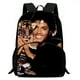 thumbnail image 2 of Mochilas para niños de Michael Jackson, regalo de cumpleaños para estudiantes, mochilas escolares para niños y niñas, mochilas duraderas de gran capacidad para acampar, 2 of 4