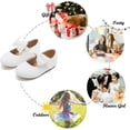 thumbnail image 3 of Toddler Little Girl Dress Shoes - Girl Mary Jane Flats Party School Wedding, 3 of 4