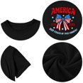 thumbnail image 6 of EnJoCho Boys Girls 4th Of July Shirt Cotton Kids Red White And Blue USA American Flag Shirt Comfortable Patriotic Tops Kids Girls Graphic Tee Summer Casual 2 12 Years, 6 of 8