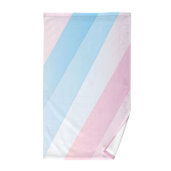 Yayeee 100% Cotton Hand Towels for Bathroom 16" x 28" Soft Absorbent Kitchen Towel, Blue Gradient