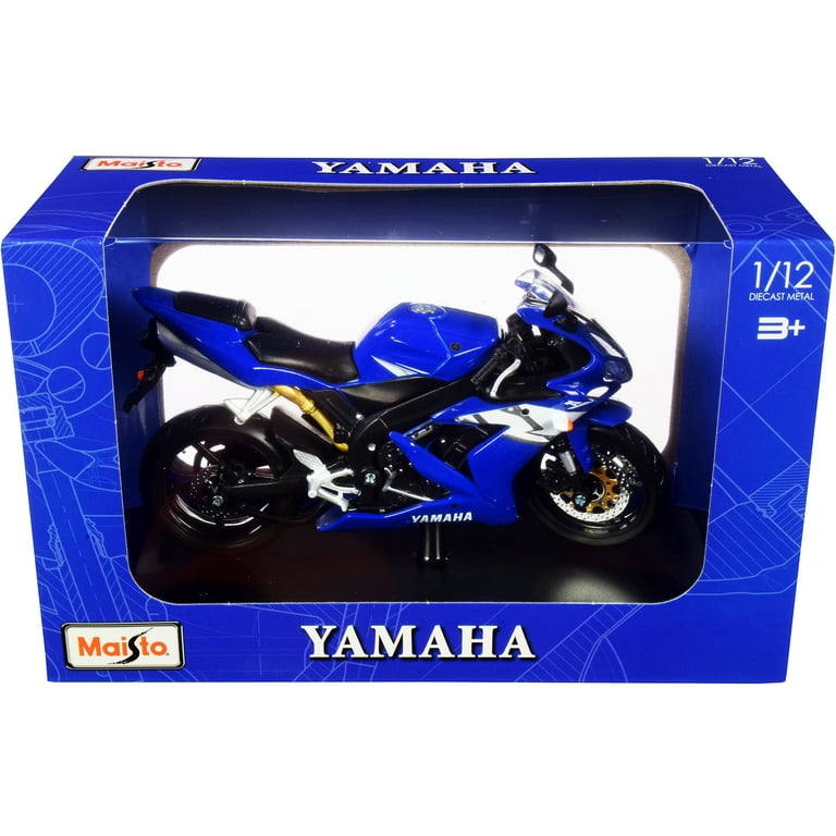 Maisto Yamaha YZF R1 1:12 Scale diecast Metal Model Miniature Show  Motorcycle, for Collectors, Gifting, Décor and Love of Biking