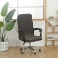 thumbnail image 6 of Jubipavy Office Chair Cover Solid Color Brushed High Elastic Chair Cover Soft And Comfortable Chair Seat Cover -proof And- Chair Slipcover Suitable For Dining Chair, 6 of 9