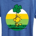 thumbnail image 3 of Peanuts - Woodstock Shamrock - Women's Short Sleeve Graphic T-Shirt, 3 of 6
