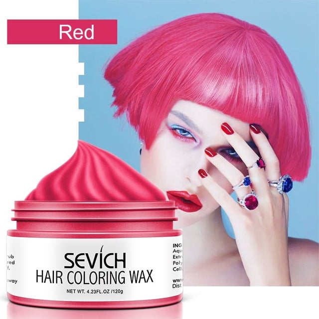 Tinte temporal desechable de arcilla gris para el cabello, crema de barro colorante con cera de Color para estilismo, Festival de moda, celebración, 120g