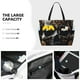 thumbnail image 3 of Fotbe Gold Pattern Black Skull Bolsa de Viaje para Playa - Resistente al Agua, Bolsa Tote de Gran Capacidad y Ligera con 7 Bolsillos para Mujeres y Hombres, 3 of 7