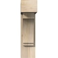 thumbnail image 5 of Ekena Millwork 7 1/2"W x 24"D x 28"H Imperial Block Smooth Bracket w/ Offset Brace, Douglas Fir, 5 of 25