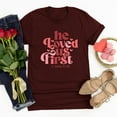 thumbnail image 1 of T-shirt à Manches Courtes Imprimé Col Rond Mode Femme Décontracté Ample, 1 of 1