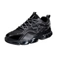 thumbnail image 7 of Running Shoes for Men Chunky Fashion Sneakers Casual Sports Tennis Walking Shoes Lace up Non Slip Breathable Mesh Workout Shoes, 7 of 7
