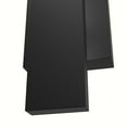 thumbnail image 6 of Hunter - Canoga 1-light Matte Black, Medium Size Sconce Light, Dimmable, Modern Style, Rectangle Shaped, for Bedrooms, Kitchens, Dining, Living Rooms - 13132, 6 of 9
