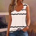 thumbnail image 1 of Puntoco Tops sin mangas para mujer, camisetas sin mangas para mujer, camisetas de verano, blusas holgadas informales sin mangas con cuello redondo, 1 of 5