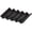 Z1-Black-3.5"W, variant on Self Draining Bar Soap Dishes, Silicone Soap Saver, Waterfall Drainer Soap Holder for Bathroom Kitchen Sink Counter, Extend Soap Life, Keep Soap Bars Dry Clean & Easy Cleaning, 1Pc,Z1-Gray-3.7"W
