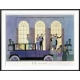 thumbnail image 2 of Art.com Printed Figurative Transportation Framed Art Prints, 21" x 27", by Georges Barbier, 2 of 5