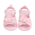 thumbnail image 2 of Summer Baby Girl Cute Sandals Soft Sole Anti-slip Bow-knot Crib Shoes First Walkers Walking Shoes, 2 of 6