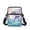 Dolphin & Rainbow Ocean Pattern, variant on Chririnla Haiti Beach Scene Crossbody Purse Stretch Polyester Crossbody Wallet for Women, Lightweight Portable Crossbody Bag