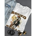 thumbnail image 3 of Rodeo Texas Cowgirl T-shirt Women's -SmartPrintsInk Designs, 3 of 4
