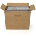 thumbnail image 6 of 12.8x12.8x1 Vinyl Record Shipping Boxes Set of 25, White Corrugated Cardboard Mailer Box for Mailing, Packaging, Moving Storage, 6 of 6