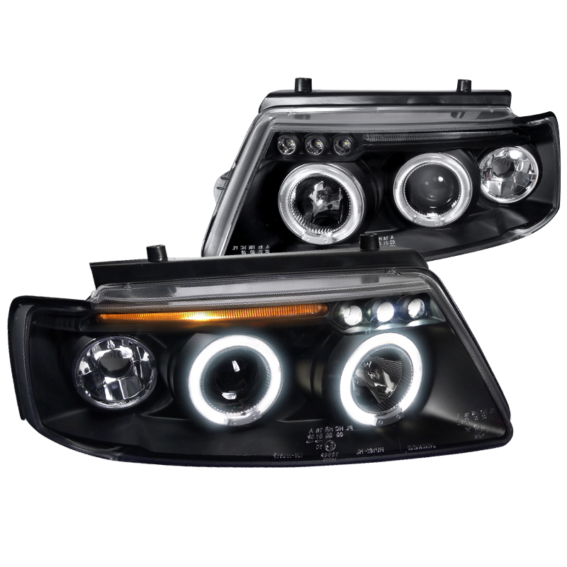 Spec-D Tuning For 1997-2000 Volkswagen Passat Dual Halo Led Projector