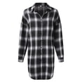 thumbnail image 5 of Clothing 2025 Super Soft Wrinkle Free Button Down Shirts for Women Formal Work Dress Blouses Tops Womens Button Down Shirts Boyfriend Long Sleeve Oversized Blouses Tops, 5 of 8