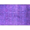 thumbnail image 1 of Ahgly Company Indoor Rectangle Persian Purple Bohemian Area Rugs, 4' x 6', 1 of 4