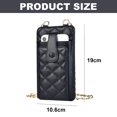 thumbnail image 2 of Bolso vertical para teléfono móvil, mini bolso bandolera para mujer, cartera para teléfono móvil de PU, 2 of 5