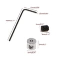 thumbnail image 4 of 10 Pcs Pin Keepers Pin Safe Locks Pin Backs Clasp Locking Pin with Wrench Tools, 4 of 5
