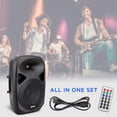 thumbnail image 2 of LyxPro 12" Inch PA Speaker Powered Active System with Equalizer, Bluetooth, Many Input Options, 2 of 7