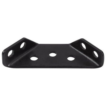 

PTJKU Stainless Steel Corner Brace Fixing Bracket - Detachable Trapezoidal Hanging Angle Support for Furniture Cabinets Shelves - Rustproof & Sturdy Connector Hardware Black