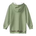 thumbnail image 5 of Psesaysky Girls and Toddlers' Pullover Capybara Daisy Flower Printed Long Hoodie Sweatshirt with Kangaroo Pocket Casual Loose Sweatshirts for 9-10 Years, 5 of 7