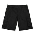 thumbnail image 5 of Tiijoy Toddler Boys Retro Cowboy Cargo Shorts Relaxed Fit Suede Leather Casual Shorts, 5 of 8