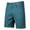 Blue, variant on Mens Slim Fit Chino Shorts Straight Cut Design Breathable Fabric Relaxed Silhouette for Casual Hangouts Gray 32