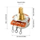 thumbnail image 5 of Potenciómetro de guitarra Eje de cobre Reducción de ruido Potenciómetro de guitarra eléctrica, 5 of 8