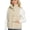 Apricot, variant on Czanzd Women's Corduroy Stand Collar Puffer Vest Warm Puffy Outerwear(Apricot,M)
