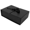 thumbnail image 1 of Double Door Gift Box With Bow Reusable Folding Gift Box Decorative Empty Gift Box Box With Ribbon For Weddings Birthday And Present Packaging, 1 of 8