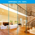 thumbnail image 6 of TORCHSTAR 8" Ultra-Thin Recessed Ceiling Light with J-Box, 2700K Soft White, 18W (120W Eqv.), Dimmable IC-rated Downlight, 1440lm, ETL and Energy Star Certified Slim Panel Light, Pack of 6, 6 of 7