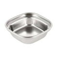 thumbnail image 2 of Sauce Dish Stainless Steel Divided Sauce Dip Bowl Durable Vinegar Soy Spice Condiment Tray for Home Restaurant, 2 of 7