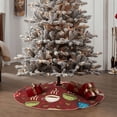 thumbnail image 6 of Kll Coffee Cups Christmas Tree Skirt 48",Party Decorations Farmhouse For Christmas Decorations Holiday Party, 6 of 8
