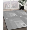 thumbnail image 2 of Ahgly Company Indoor Rectangle Patterned Battleship Gray Area Rugs, 5' x 8', 2 of 6