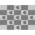 thumbnail image 1 of Ahgly Company Indoor Rectangle Patterned Silver Gray Area Rugs, 8' x 10', 1 of 6