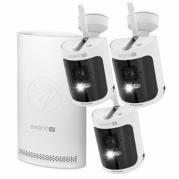 Restored AllSecure4K Wireless Security Kit & 3 NVW-AS4KCAM 4K Wirefree Cameras