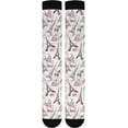 thumbnail image 7 of FREEAMG 1 Pair Beautiful Paris Eiffel Tower Compression Socks 20-30mmHg Knee High Women Socks Tube Athletic Stockings for Men Sport Soccer Running Cycling Medical Nurse Winter Travel, 7 of 7