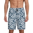 thumbnail image 3 of Lsque Sunflowers Mens Sleep Pajama Shorts,Short Pajama Pants, Cotton Ultra-Soft Knit-3X-Large, 3 of 9