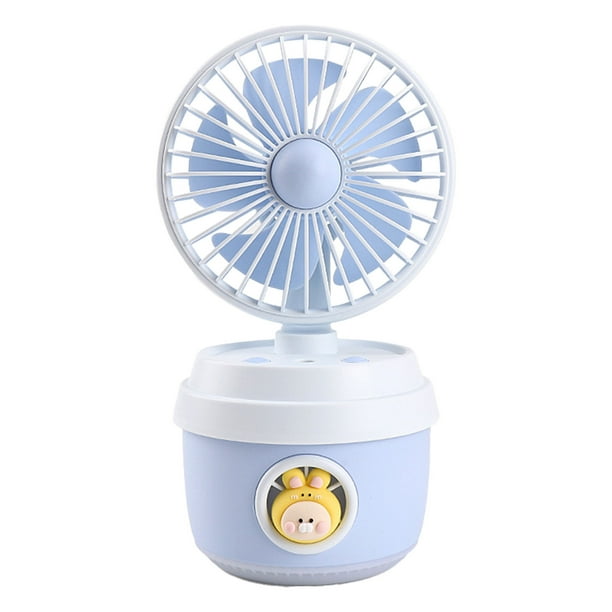 Yhmxh Utensilios de cocina Ventilador portátil recargable con refrigeración por agua, humidificador en aerosol ecológico con USB para dormitorio, oficina y escritorio. Muebles para cocina
