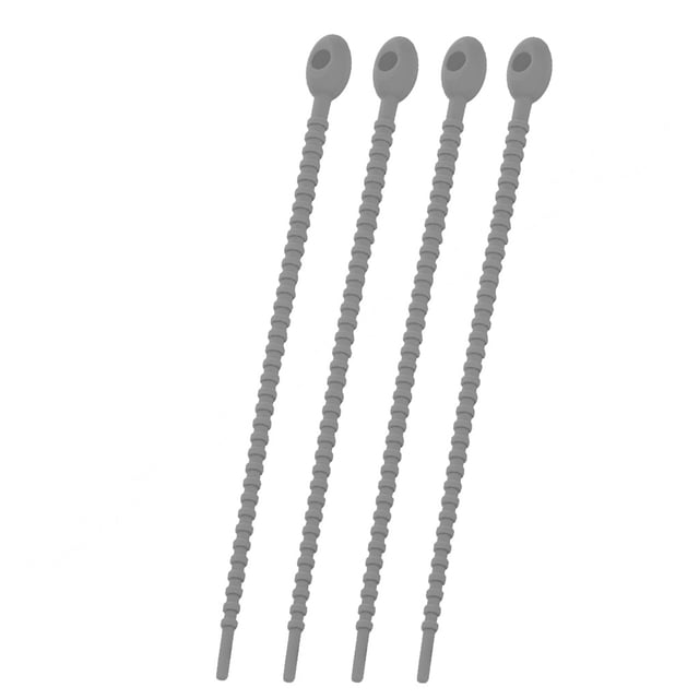 Xihbxyly Bridas Reutilizables, Paquete de 4 Organizadores de Cables, Resistentes y Compactos, para Una Gestión Ordenada de Cables, para Uso En Casa o En La Oficina, Solución de Almacenamiento Práctic