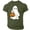 A001-Army Green, variant on Mens Halloween Shirts Spooky Ghost Halloween Tshirts Cotton Blended Short Sleeve Halloween Costumes