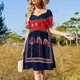 thumbnail image 4 of Este es el vestido de manga corta de amor, vestido de cumpleaños, vestido para mujer, ropa de mujer coreana con estilo., 4 of 7