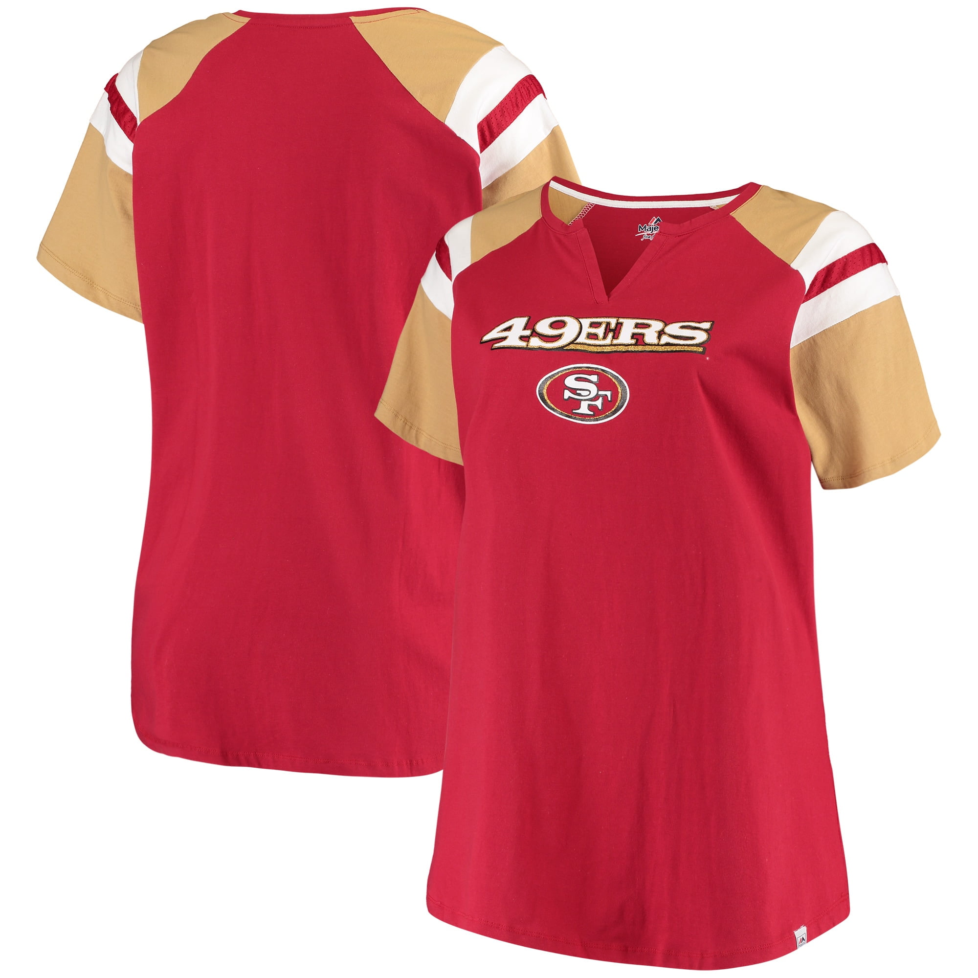gold 49ers jersey
