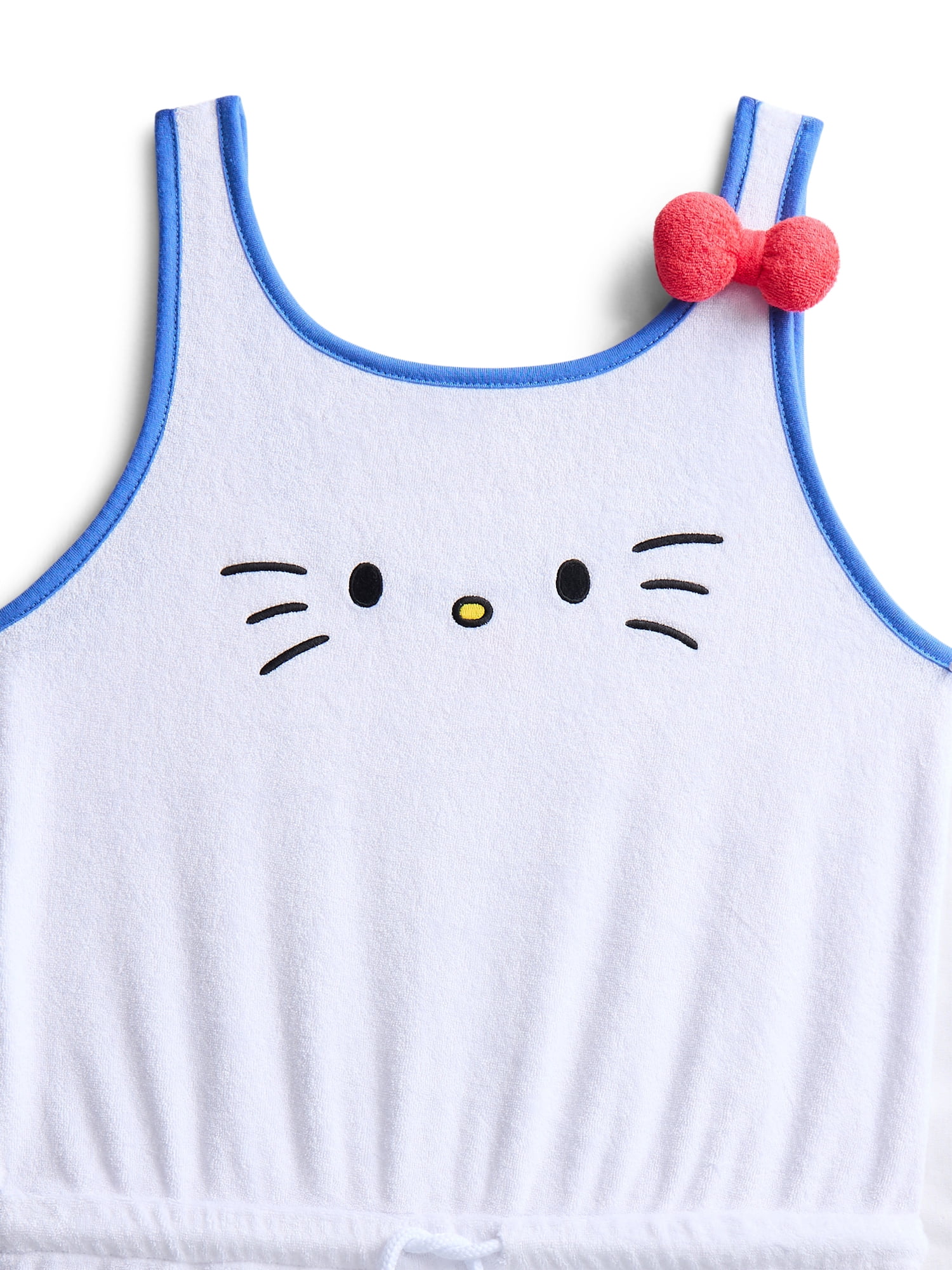Hello Kitty Baby Girls Terrycloth Romper