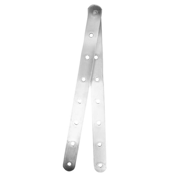 Raindrops 2Pcs Flat Metal Brackets for and Mounting